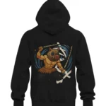 Inosuke Hashibira Demon Slayer Embroidered Hoodie