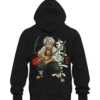 Sanemi Shinazugawa Demon Slayer Black Hoodie