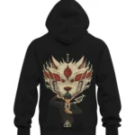 Fox Devil Chainsaw Man Embroidered Hoodie