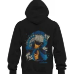 Gojo Satoru Embroidered Jujutsu Kaisen Hoodie