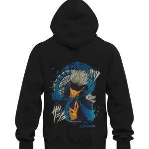 Gojo Satoru Embroidered Jujutsu Kaisen Hoodie