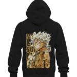 Luffy Gear 5 Nika Embroidered Hoodie