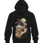 Luffy Gear 5 Wanted Embroidered Hoodie