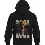 Luffy New World Embroidered Hoodie