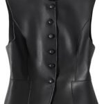 Long Leather Vest For Women