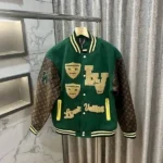 Louis Vuitton Varsity Green Jacket