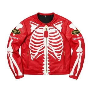 Skeleton-Vanson-Red-Genuine-Leather-Jacket