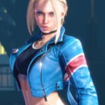 Cammy Street Fighter 6 Blue Biker Jacket
