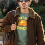 Joe Jonas A Very Jonas Christmas Shearling Jacket