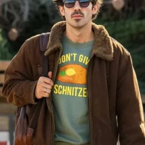 Joe Jonas A Very Jonas Christmas Shearling Jacket