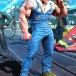 Street Fighter 6 Guile Blue Jumpsuit