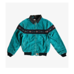 Vintage 90s Carhart Aztec Turquoise Blue Jacket